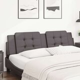  Jastuk za uzglavlje sivi 180 cm od umjetne kože | shoptok.hr