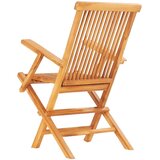 vidaXL 7-dijelni sklopivi vrtni blagovaonski set od masivne tikovine | shoptok.hr