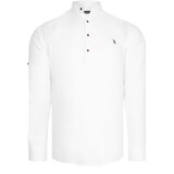 Dewberry G783 HAKIM COLLAR MEN'S SHIRT-WHITE | shoptok.hr