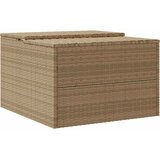  Garaža za robotsku kosilicu bež 86x90x52/57 cm od poliratana | Eponuda.com