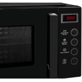EXQUISIT Izvrstan MW7020-F-030DI crni mikrovalnu. | shoptok.hr