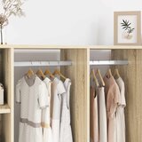  Cijev za ormar 12 pcs Srebrno 464 x 15 x 29 mm | shoptok.hr