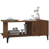  Stolić za kavu smeđa boja hrasta 90x50x40 cm konstruirano drvo | shoptok.hr