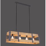 LEUCHTEN DIREKT 15721-79 - Luster na sajli CRATE 4xE27/60W/230V | Eponuda.com