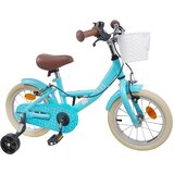 vidaXL Otroško Kolo 16 Palcev za 4-6 let Svetlo modra - - modra - 11.5 - 112,5 x 51 x 75 cm - 2025--v1 | Shoptok.si