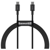 Baseus podatkovni kabel catys-b01 supirior quick charge 100w type c na type c - črn Cene