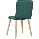  Jedilni stoli 6 kosov temno zeleno blago, (21822473) | Shoptok.si