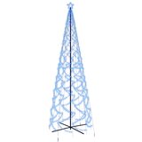  Stožasto božićno drvce plavo 1400 LED žarulja 160 x 500 cm | shoptok.hr