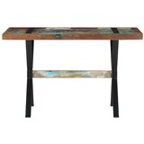 Blagovaonski stol 120 x 60 x 76 cm od masivnog obnovljenog drva | shoptok.hr