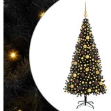  Božićno drvce Crna 180 cm PVC | shoptok.hr