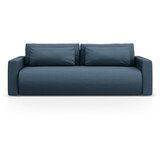 Cosmopolitan Design Tamno plava sklopiva/s prostorom za odlaganje sofa 238 cm Belfast – | shoptok.hr
