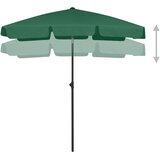  Suncobran za plažu zeleni 180 x 120 cm | shoptok.hr
