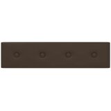  Zidna uzglavlja 12 pcs Smeđa 60 x 15 cm Lažna koža | shoptok.hr