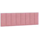 vidaXL Vzglavna stranica roza 160 cm žamet, (21054971) | Shoptok.si