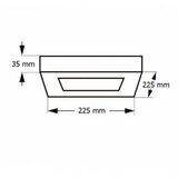 Bb Link led panel n/z KNS5-18W 6500K crni | ePonuda.com