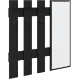 vidaXL Nadwyčajna obešalnik za plašče Črni hrast 100 x 10 x 100 cm | Shoptok.si