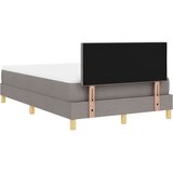  Krevet s opruga kutije Sivo-smeđa 120 x 190 cm tkanina | shoptok.hr