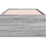  Dnevni krevet s ladicama bez madraca siva boja hrasta 100x200cm | Eponuda.com