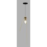 Squid Lighting Črna/v zlati barvi viseča svetilka s kovinskim senčilom Fold – | Shoptok.si