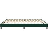 Box Spring krevet bez madracem tamnozeleni 200x210 cm baršun | shoptok.hr