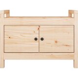  Klupa za hodnik 80 x 40 x 60 cm od masivne borovine | shoptok.hr