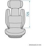 Maxi-Cosi autosjedalica Rodifix S i-Size, Grupa 2, 3 (15-36 kg) (100-150 cm) - Tonal Graphite | shoptok.hr