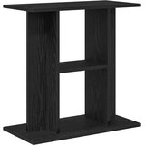 vidaXL Stojalo za akvarij črn hrast 60x30x60 cm inženirski les | Shoptok.si