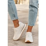Big Star Ladies Leather Sneakers On A Platform | ePonuda.com