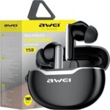 Awei BLUETOOTH 5.3 T50 TWS POLNILNE SLUŠALKE ČRNE, (21968936) | Shoptok.si