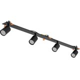 Ugradno spot svetlo NEX 4xGU10/10W/230V crno | Eponuda.com