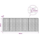  Gabion s žicom debljine 3,5 mm i mrežom 5x10 cm 550x20x200 cm Slike