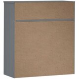  Gornji element za komodu MOLDE sivi 90x35x100 cm od borovine | Eponuda.com