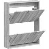  Ormar za cipele na zidu ZWOLLE 71 x 17 x 86 cm Siva Sonoma | shoptok.hr