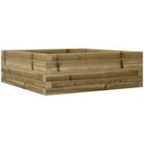 Maison Chic Vrtno cvetlično korito - Cvetlični Lonec 70x70x23 cm impregnirana borovina, (21788506) Cene