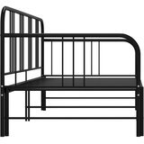  Okvir za krevet na razvlačenje crni metalni 90 x 200 cm | Eponuda.ba