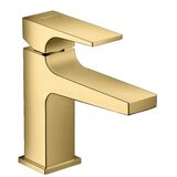 Hansgrohe Metropol 100 Polished Gold Optic Air Power EcoSmart baterija (slavina) za umivaonik sa odlivnim ventilom sifona push-open metalnim 32500990 | ePonuda.com