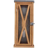 Elstead Lighting Elstead 1 zunanja majhna stenska svetilka, naravni hrast, IP44, E27, (22099957) | Shoptok.si