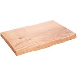  Kupaonska radna ploča svjetlosmeđa 60x40x(2-4) cm masivno drvo | Eponuda.ba