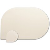 Kela PODMETAČ ZA STOL EDEL, 45x30x0,17cm PU-KOŽA BIJELA | shoptok.hr