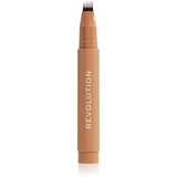 Makeup Revolution Instant Brow Hair tekoče črtalo za obrvi odtenek Cool Brown 1.8 ml | Shoptok.si