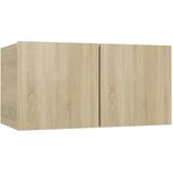  7-dijelni set TV ormarića boja hrasta sonome konstruirano drvo | shoptok.hr