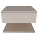 Hanah home noćni ormarić vivid beige | ePonuda.com