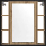 Ormarić za kupaonsko ogledalo Artisan hrast 60x16x60 cm Inženjersko drvo | shoptok.hr