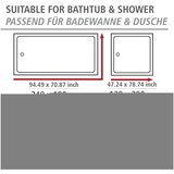 Wenko Tuš zavjesa 200x180 cm Aquaris – | shoptok.hr