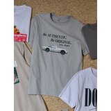 Sinsay Pamučna majica s printom | shoptok.hr
