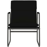  Ležaljka crna 55 x 64 x 80 cm od umjetne kože | shoptok.hr