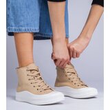 Gemre Dark beige platform sneakers Guerrino | shoptok.hr