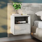 Zidni noćni ormarić siva boja betona | shoptok.hr
