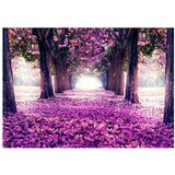  Samoljepljiva foto tapeta - Flower road 392x280 | shoptok.hr