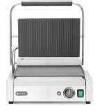 Hendi kontaktni roštilj panini, rebrasti vrh i glatko dno, 230V/2200W, 430x375x(H)216mm Cene